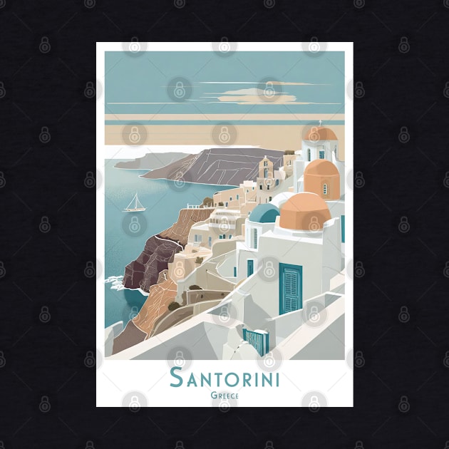 Santorini Serenity - Grecian Paradise by POD24